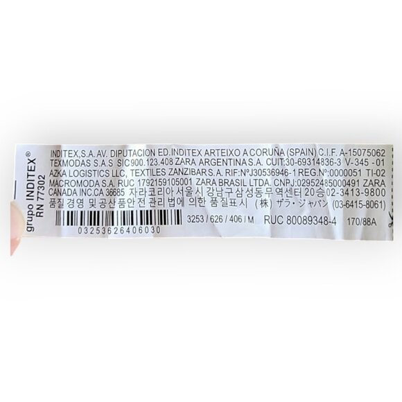 Zara sleeveless baby blue ruffled-sleeve Spring top size M NWT Sabrina Carpenter - Picture 11 of 13